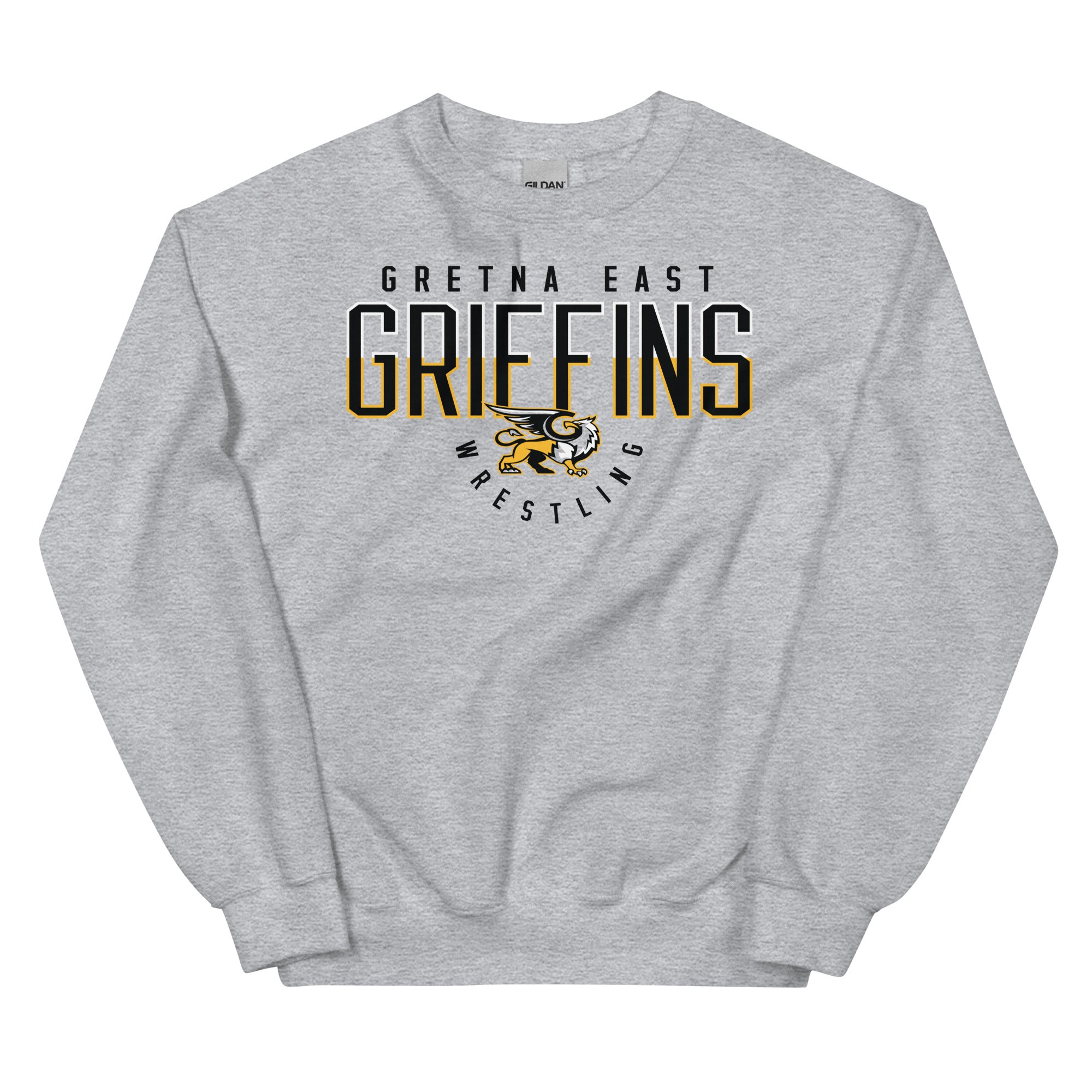 Gretna East  Griffins Wrestling Unisex Crew Neck Sweatshirt