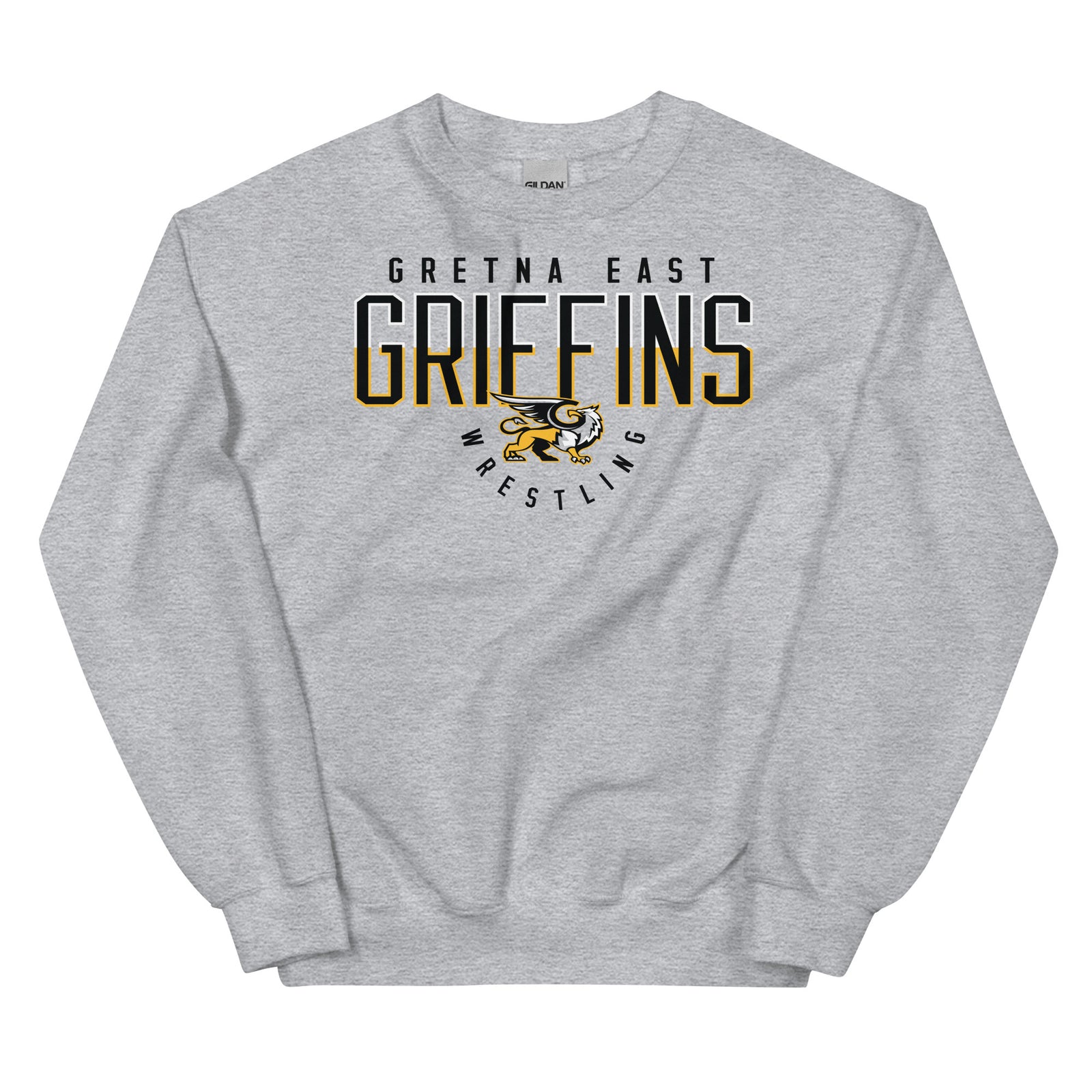 Gretna East  Griffins Wrestling Unisex Crew Neck Sweatshirt