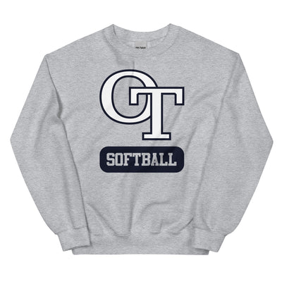 OT Baseball and Softball League - Softball Unisex Crew Neck Sweatshirt