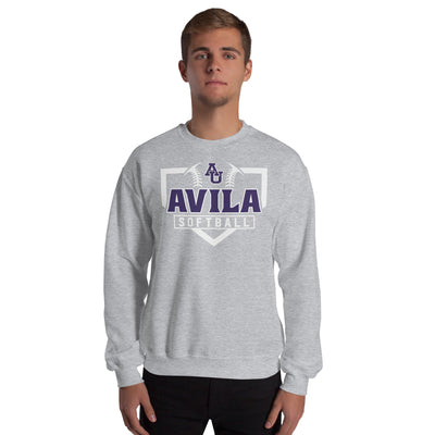 Avila Softball Unisex Crew Neck Sweatshirt