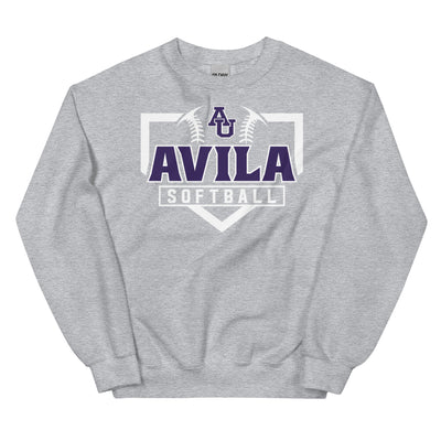 Avila Softball Unisex Crew Neck Sweatshirt