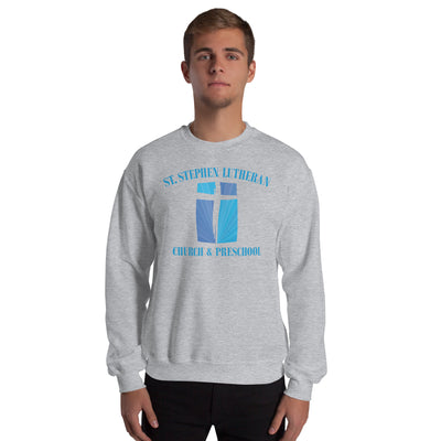 St. Stephen Lutheran Church Full Logo Unisex Crew Neck Sweatshirt