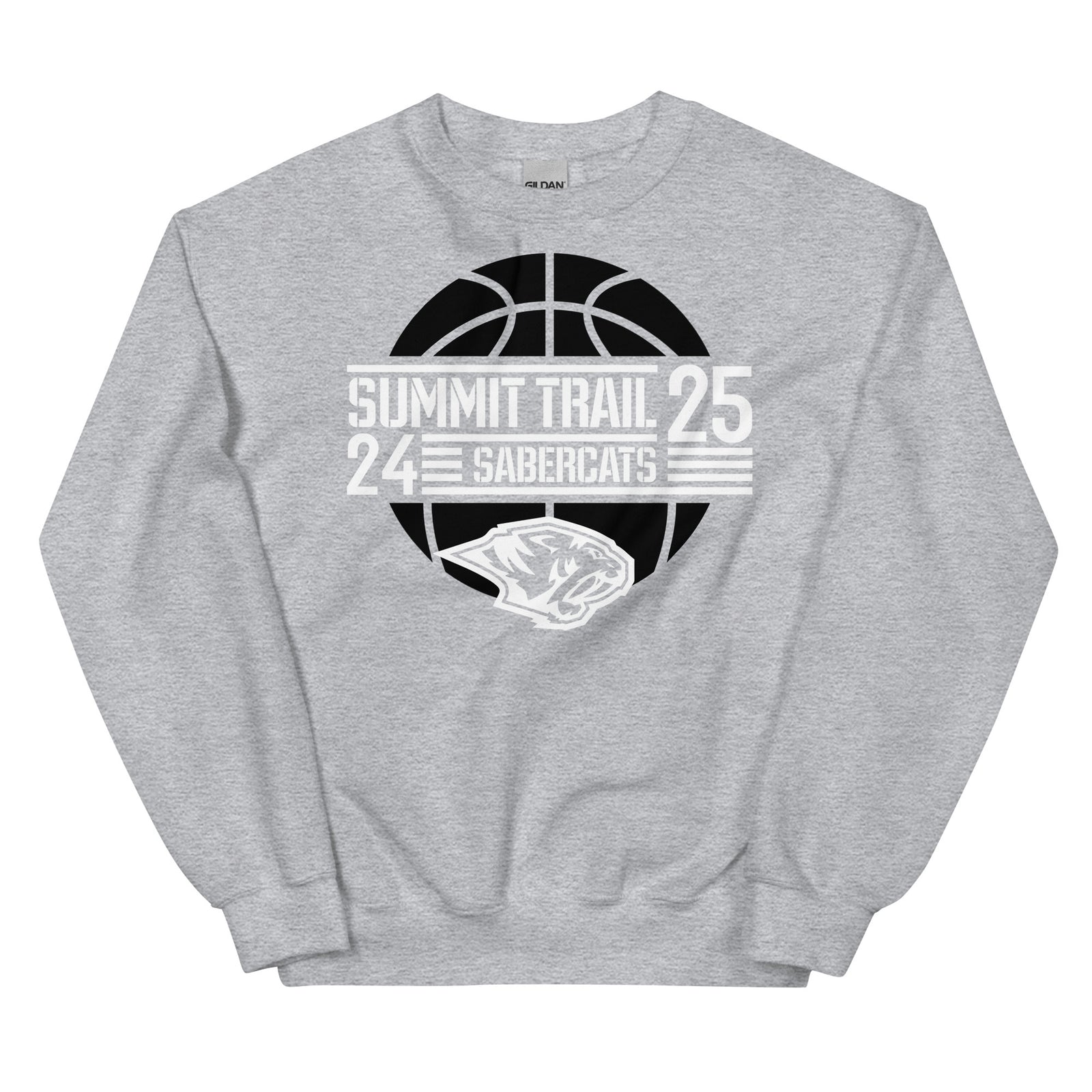 Summit Trail Middle School Basketball Unisex Crew Neck Sweatshirt