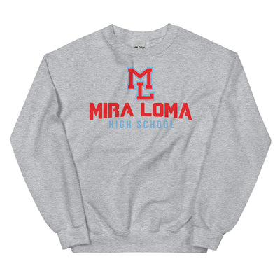 Mira Loma High School  Unisex Crew Neck Sweatshirt