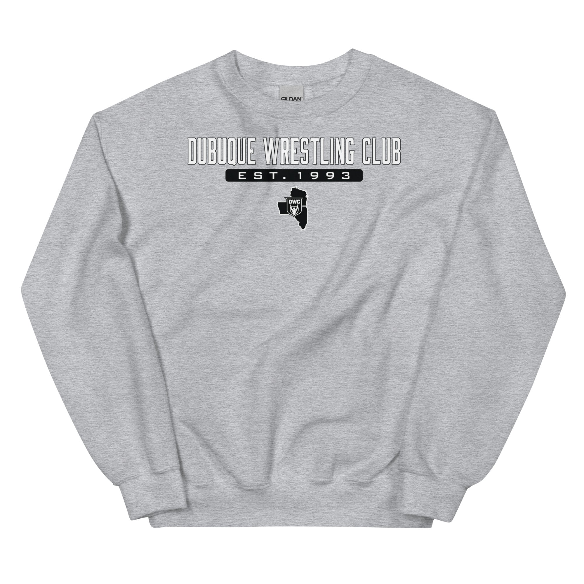 Dubuque Wrestling Club Unisex Crew Neck Sweatshirt