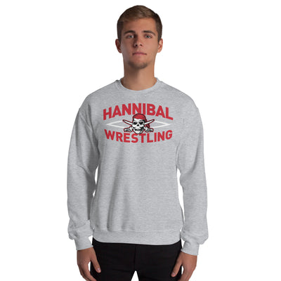 Hanibal Wrestling Unisex Crew Neck Sweatshirt