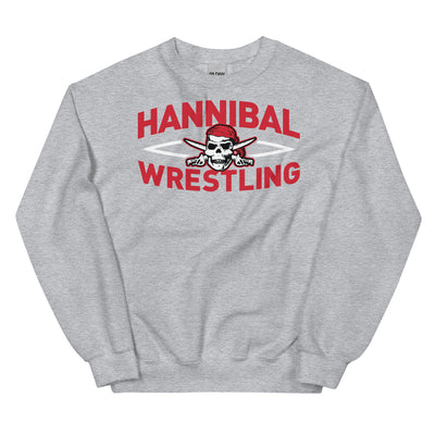 Hanibal Wrestling Unisex Crew Neck Sweatshirt