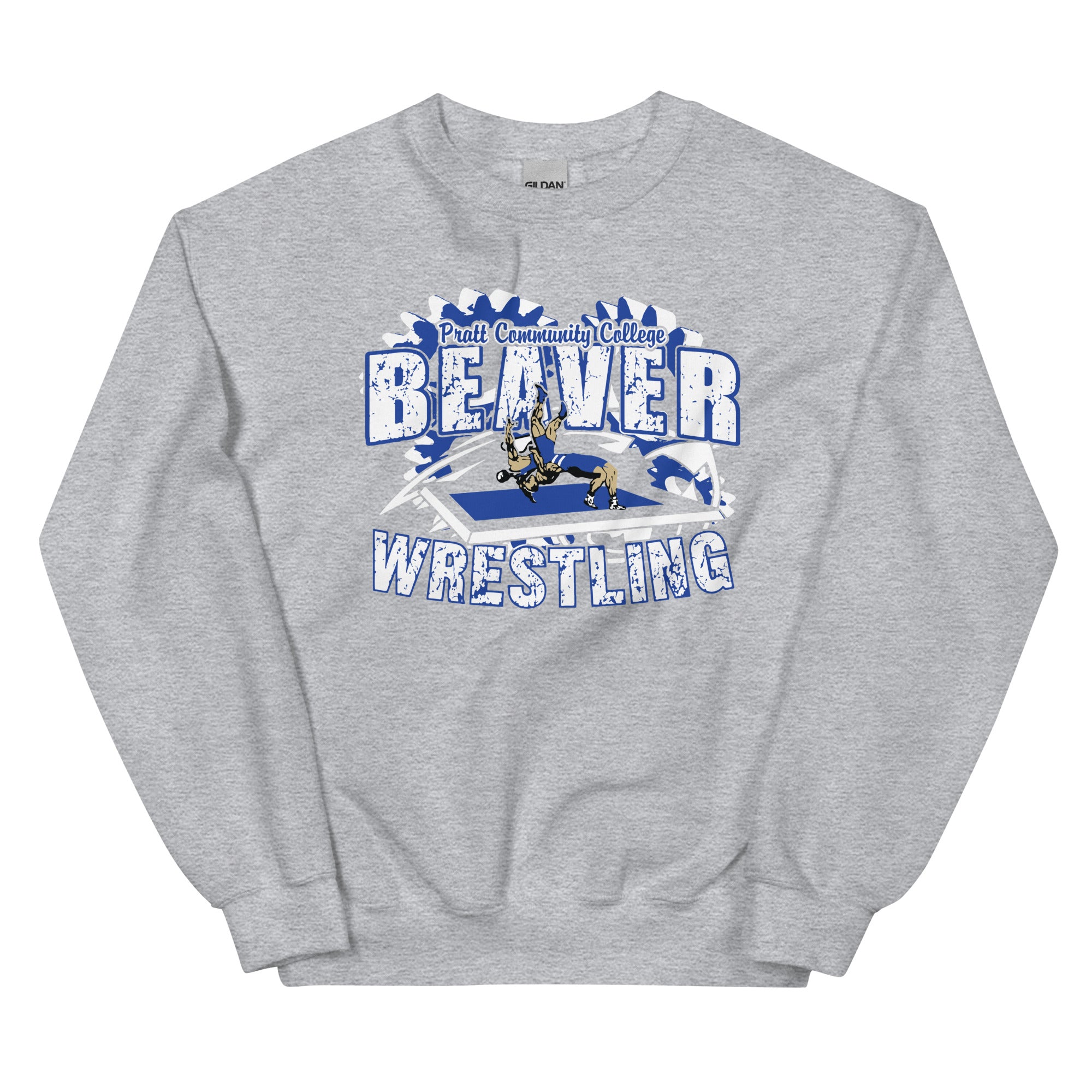 Pratt Community College Wrestling Gears Unisex Sweatshirt