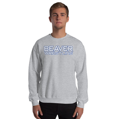 Pratt Community College Beaver Wrestling Unisex Crew Neck Sweatshirt