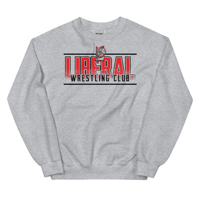 Liberal Wrestling Club Unisex Crew Neck Sweatshirt