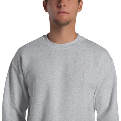 St. Stephen Lutheran Church Cross Only Unisex Crew Neck Sweatshirt