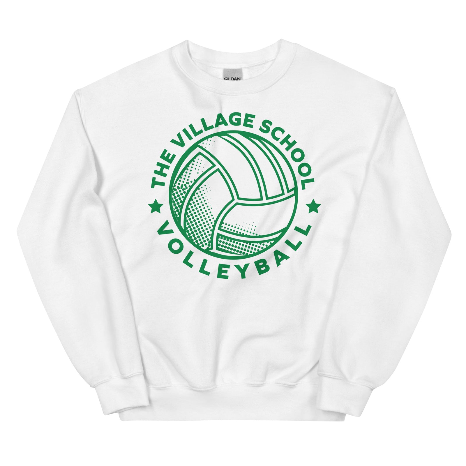 The Village School Volleyball Unisex Crew Neck Sweatshirt