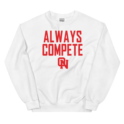 Olathe North Track & Field Always Compete Unisex Sweatshirt