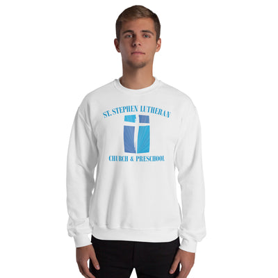 St. Stephen Lutheran Church Full Logo Unisex Crew Neck Sweatshirt