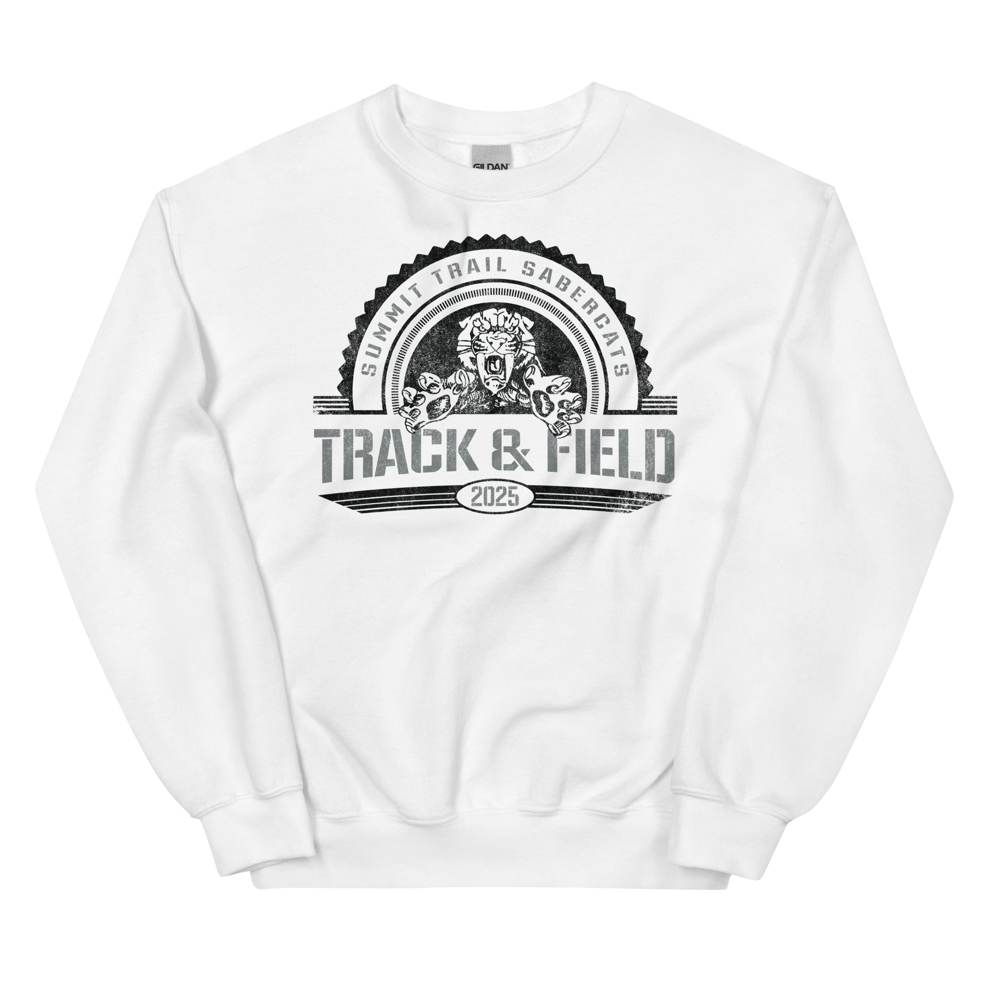 Summit Trail Middle School Track & Field Unisex Crew Neck Sweatshirt