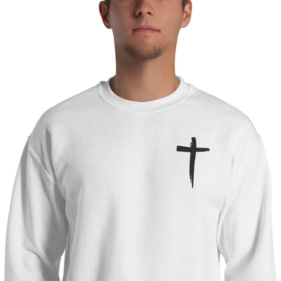 St. Stephen Lutheran Church Cross Only Unisex Crew Neck Sweatshirt