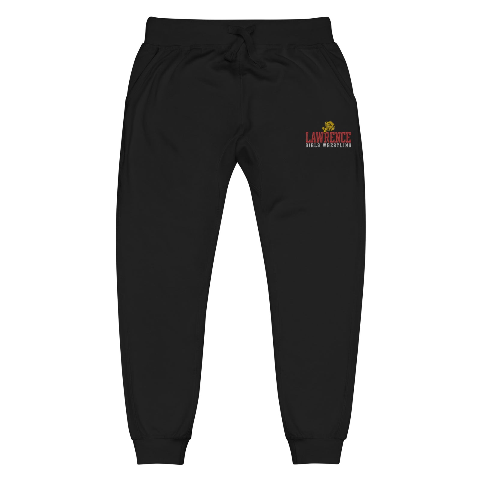 Lawrence Girls Wrestling  Unisex Fleece Sweatpants