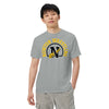 Newton High School Wrestling  Mens Garment-Dyed Heavyweight T-Shirt