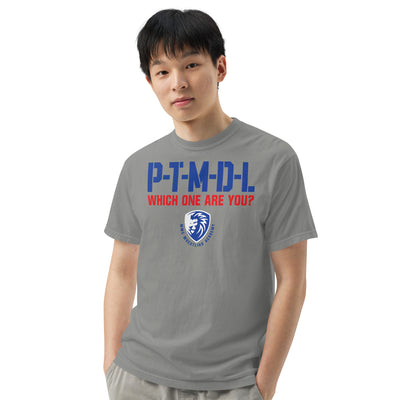 MWC Wrestling Academy  Mens Garment-Dyed Heavyweight T-Shirt
