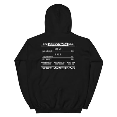 2024 Fredonia State Wrestling Unisex Hoodie