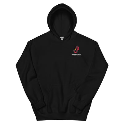 William Jewell Wrestling J Wrestling Unisex Heavy Blend Hoodie