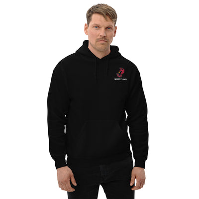 William Jewell Wrestling J Wrestling Unisex Heavy Blend Hoodie