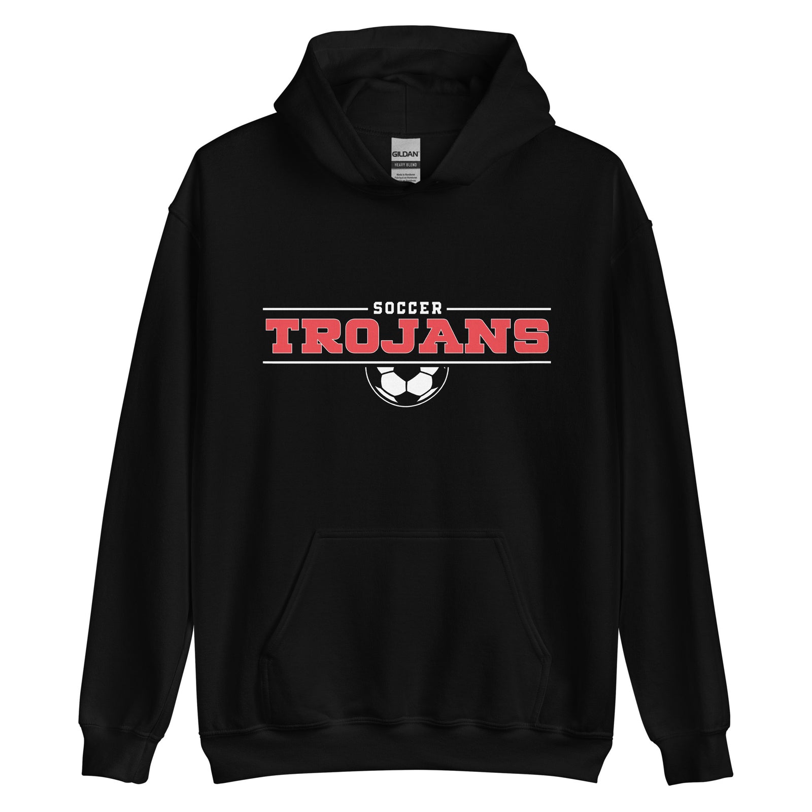 Park Hill Men's Soccer Trojans Unisex Hoodie