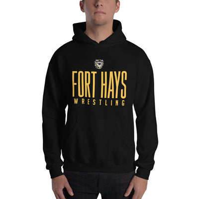 Fort Hays State University Wrestling Unisex Heavy Blend Hoodie