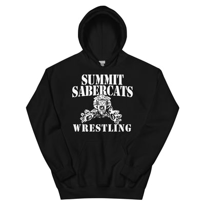 Summit Trail Middle School Wrestling  With Back Design Unisex Heavy Blend Hoodie