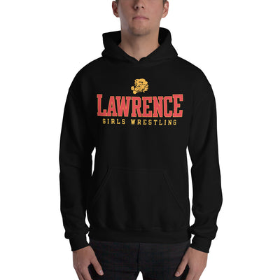 Lawrence Girls Wrestling  Unisex Heavy Blend Hoodie