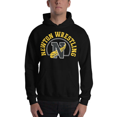 Newton High School Wrestling  Unisex Heavy Blend Hoodie