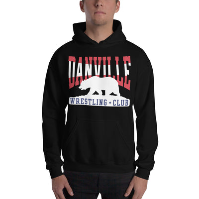 Danville Wrestling Club Black Unisex Heavy Blend Hoodie