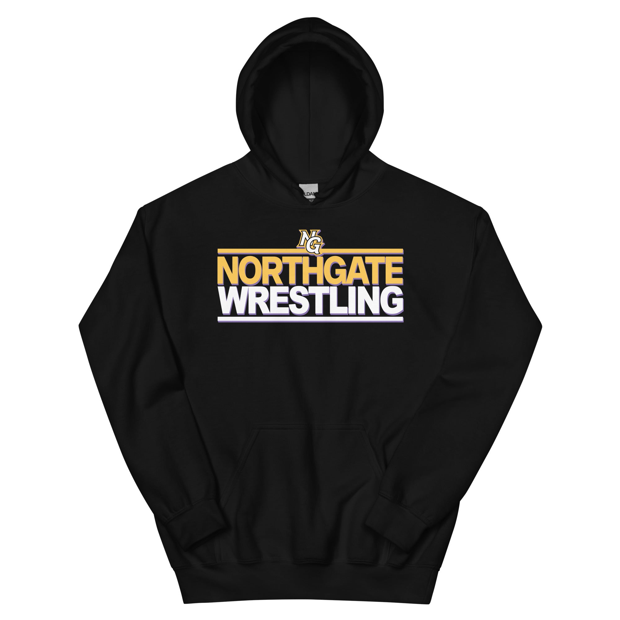 Northgate Middle School - Wrestling Unisex Heavy Blend Hoodie