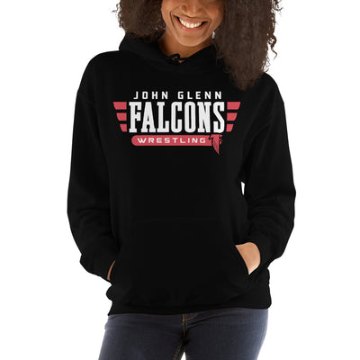 John Glenn Wrestling Unisex Heavy Blend Hoodie