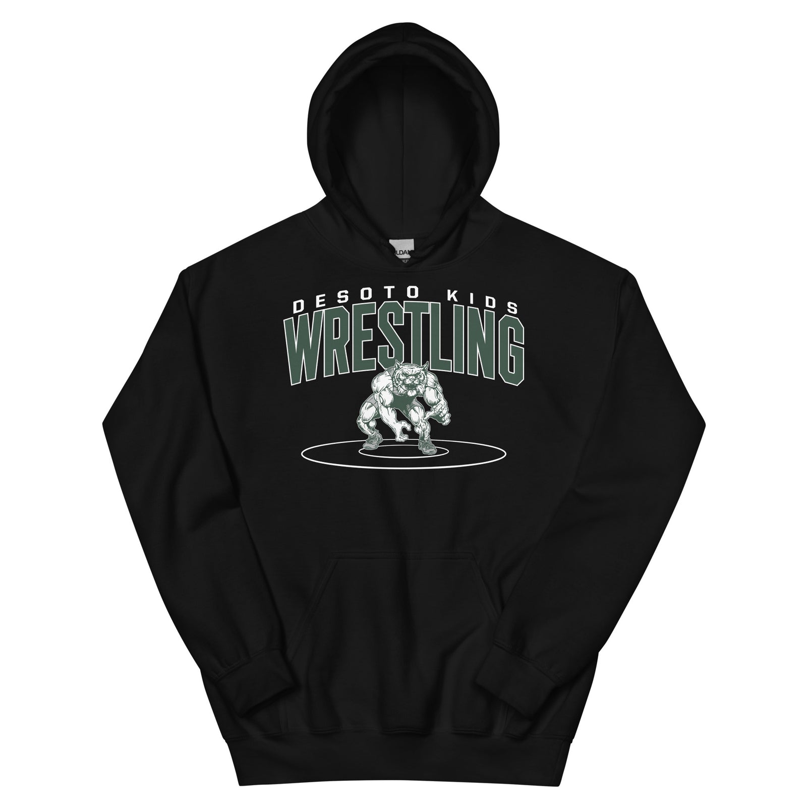 De Soto Kids Wrestling Unisex Heavy Blend Hoodie