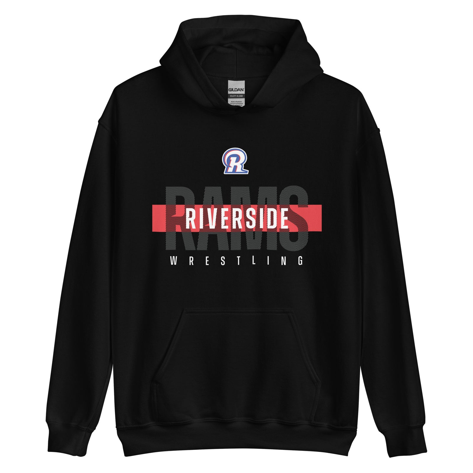 Riverside Rams Wrestling Unisex Hoodie