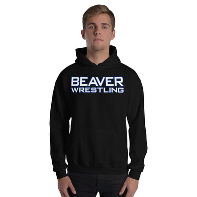 Pratt Community College Beaver Wrestling Unisex Heavy Blend Hoodie