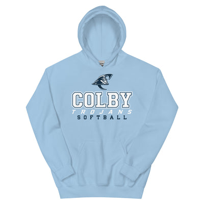 Colby Community College Softball Unisex Heavy Blend Hoodie