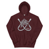 Satsuma Fishing Team - Maroon Hooks - Unisex Hoodie