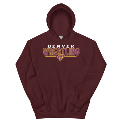 Denver Wrestling Unisex Heavy Blend Hoodie