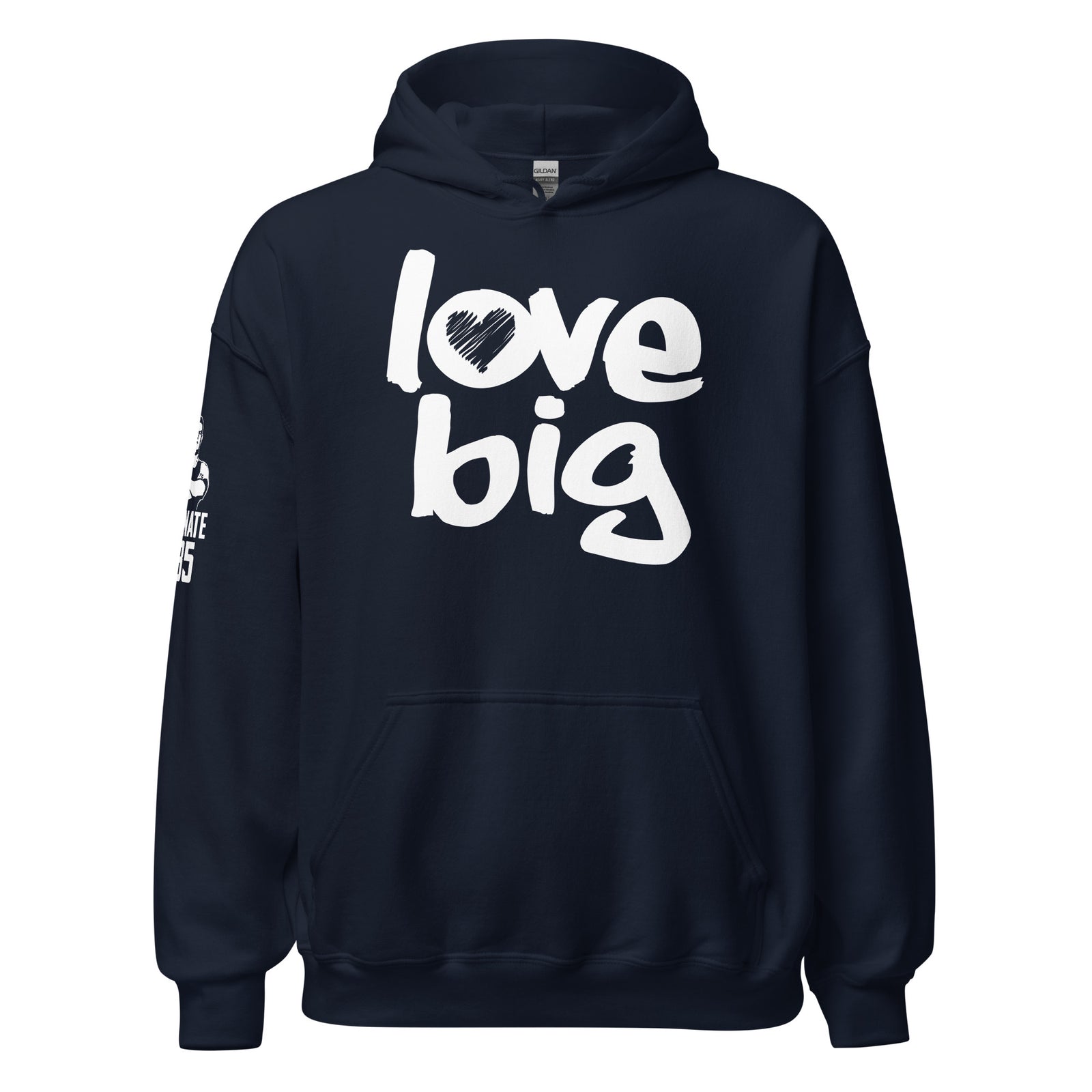 Love Big Like Nate Unisex Heavy Blend Hoodie