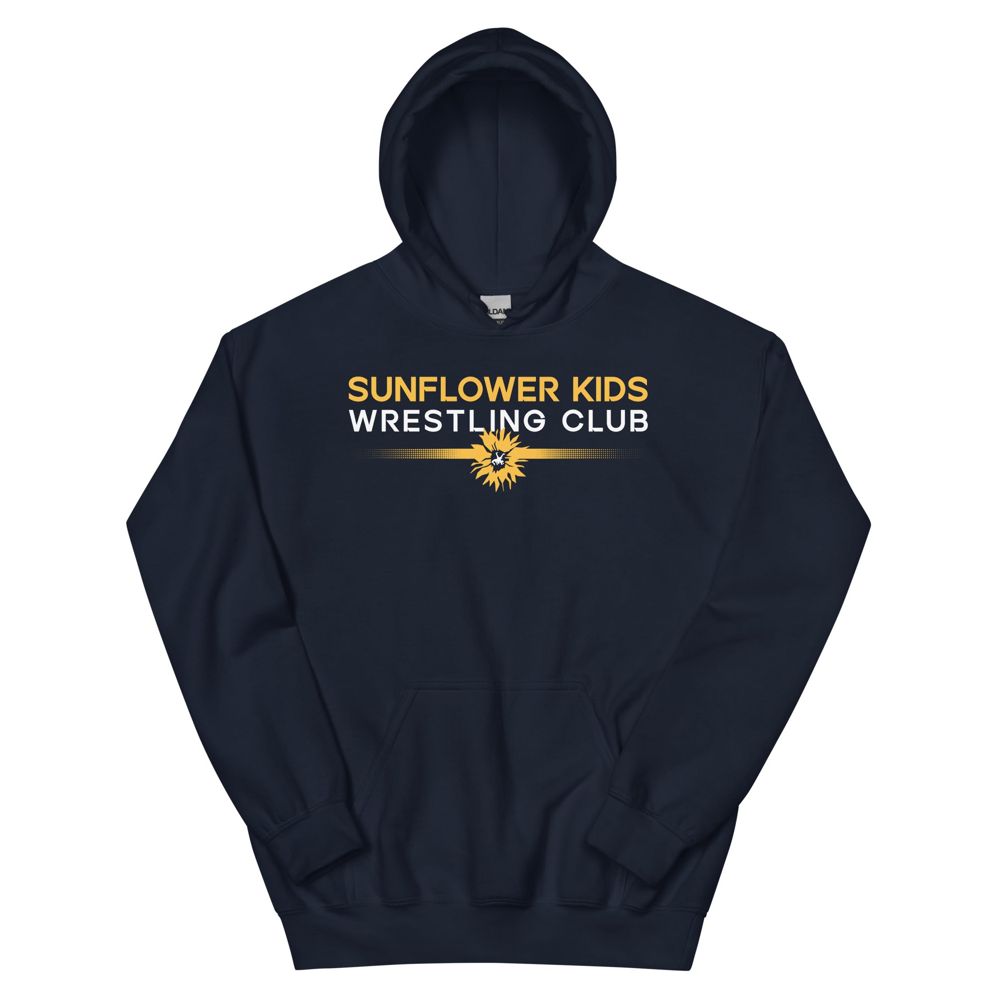 Sunflower Kids Wrestling Club Unisex Heavy Blend Hoodie