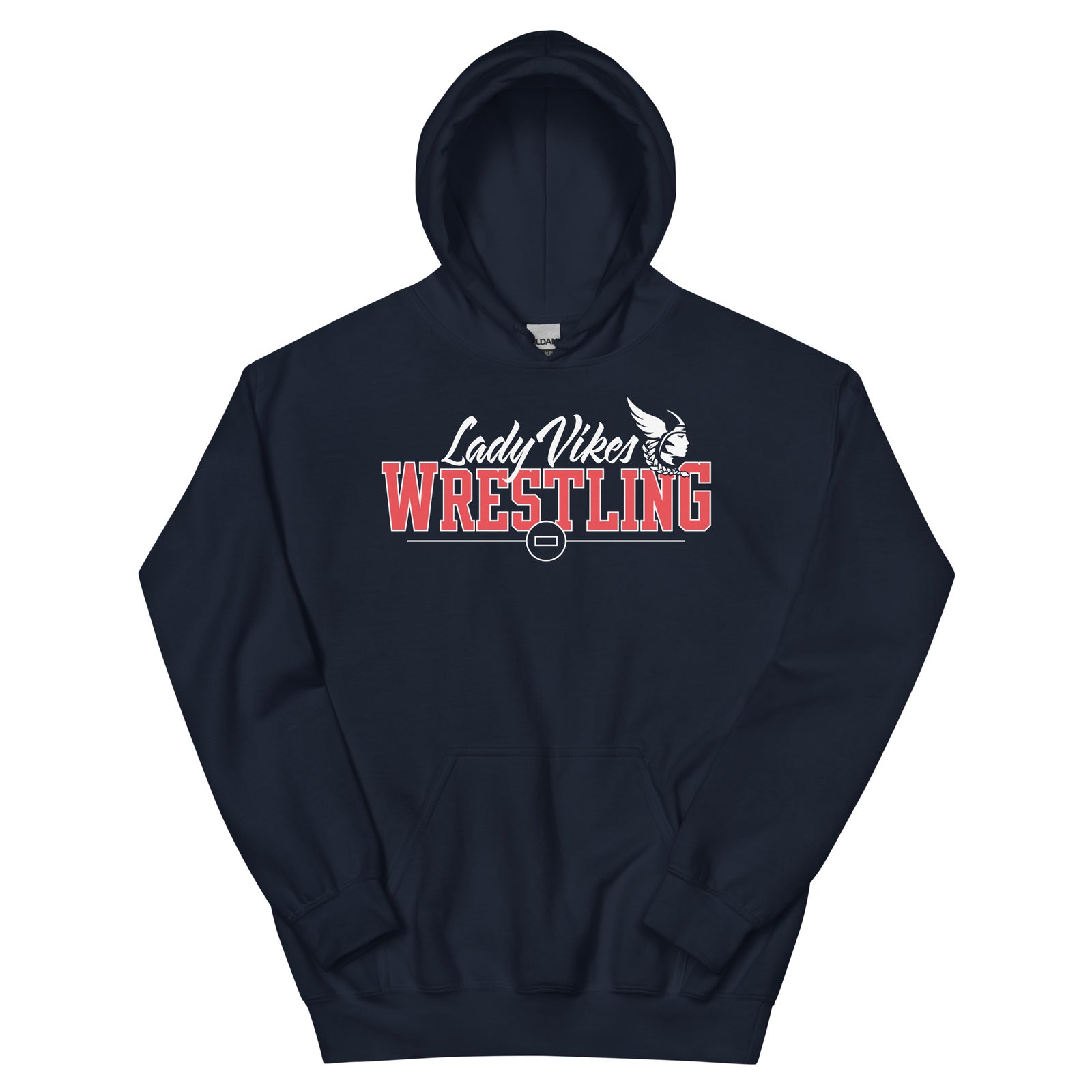 Lady Vikes Wrestling Unisex Heavy Blend Hoodie