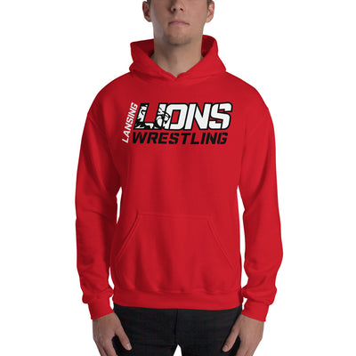 Lansing Wrestling  Unisex Heavy Blend Hoodie