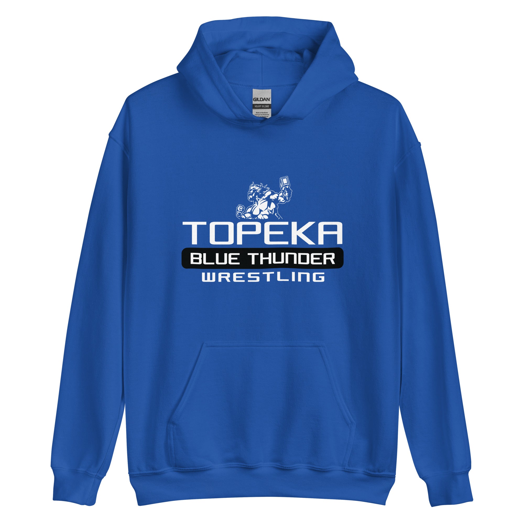 Topeka Blue Thunder Wrestling Unisex Hoodie