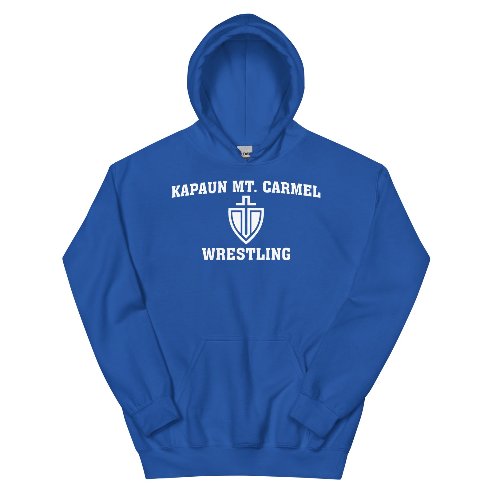 Kapaun Mt. Carmel Wrestling Royal Unisex Hoodie