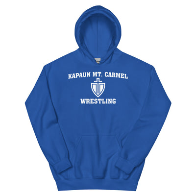 Kapaun Mt. Carmel Wrestling Royal Unisex Hoodie