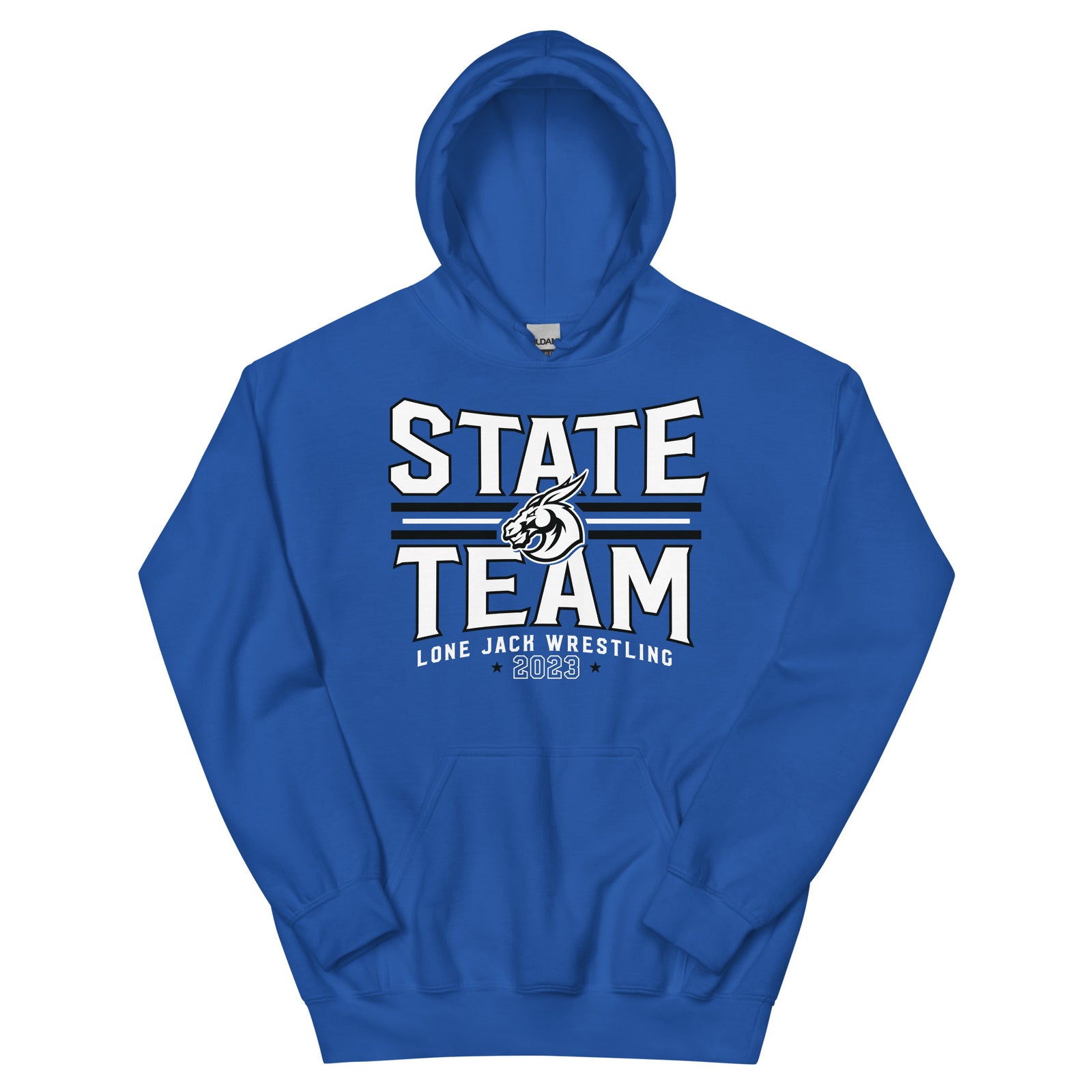 Lone Jack HS Wrestling State Shirts 2023 Unisex Hoodie