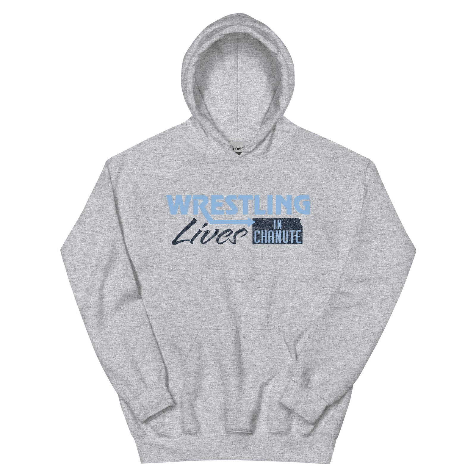 Chanute All-Time State Wrestling List Unisex Hoodie