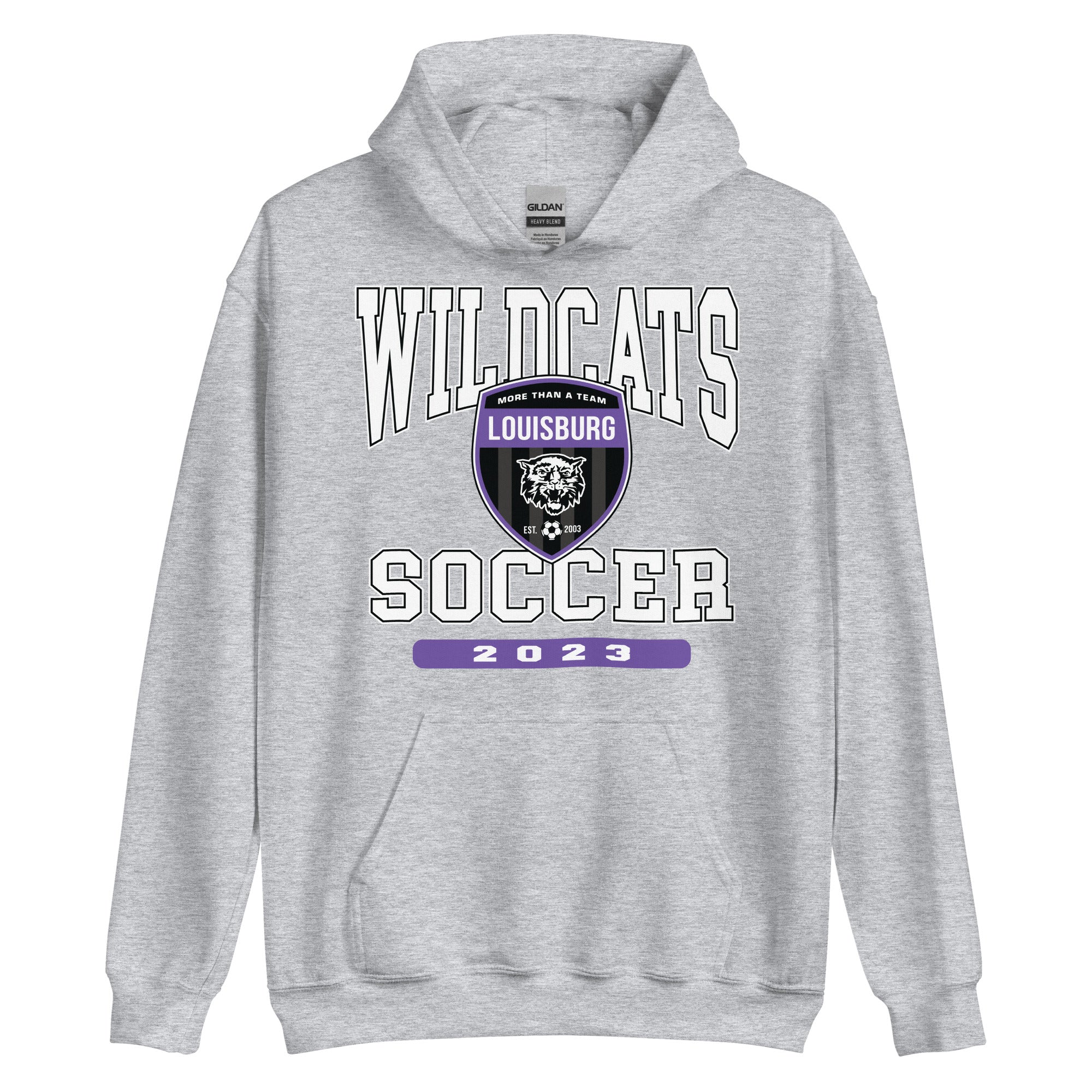 Louisburg High School Soccer Unisex Hoodie